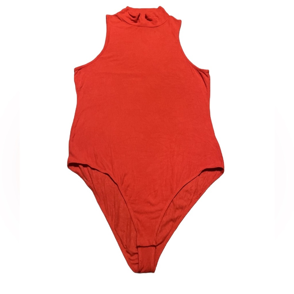 NWT M Wild Fable Vibrant Red Women’s Bodysuit